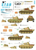 Star Decals 35-C1211 German tanks in Italy # 11 Panther A & G 1/35